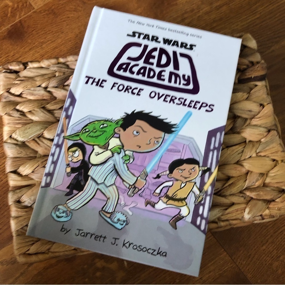 Star Wars: Jedi Academy: The Force Oversleeps, hardcover book